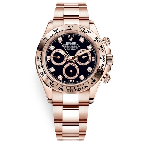 Rolex Everose Gold & Black 'Cosmograph Daytona' (116505)